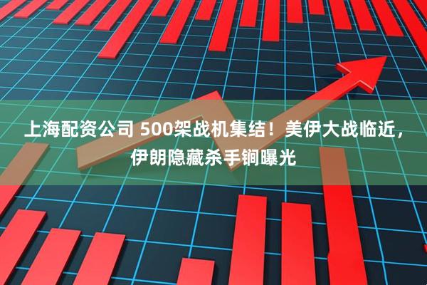 上海配资公司 500架战机集结！美伊大战临近，伊朗隐藏杀手锏曝光